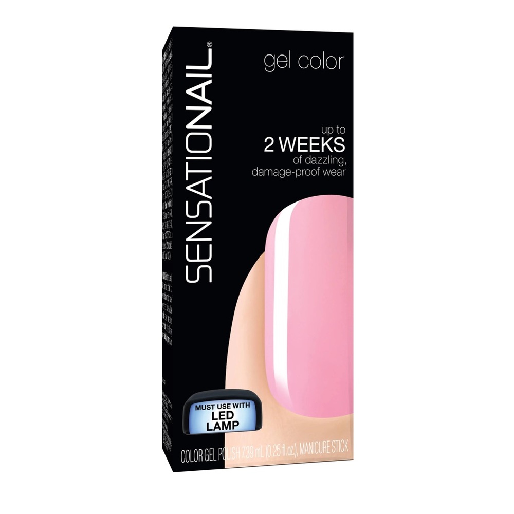 SensatioNail Color Gel Polish in Pink Chiffon